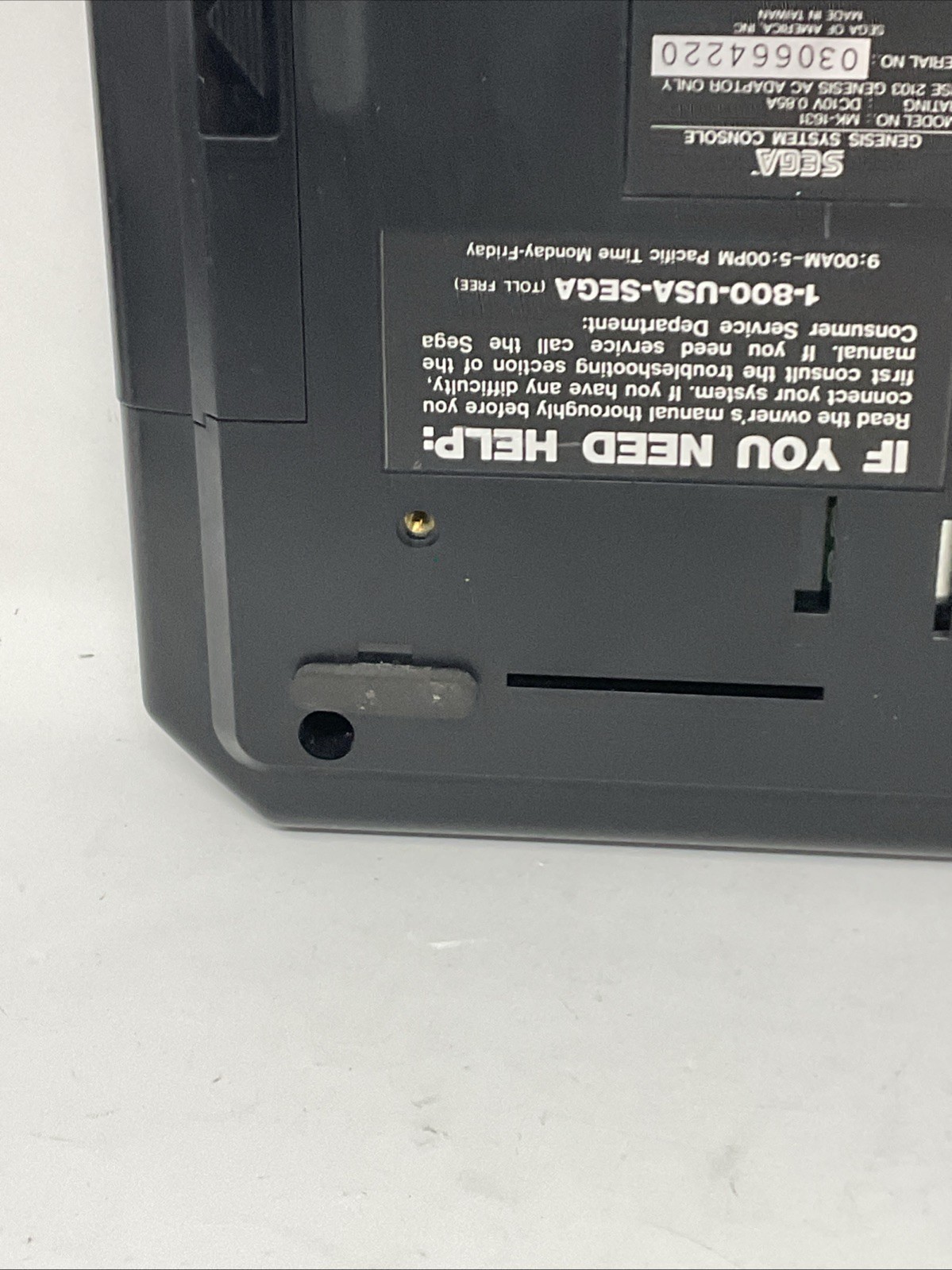 Sega Genesis II – MK-1631 – Console – Tested – Working