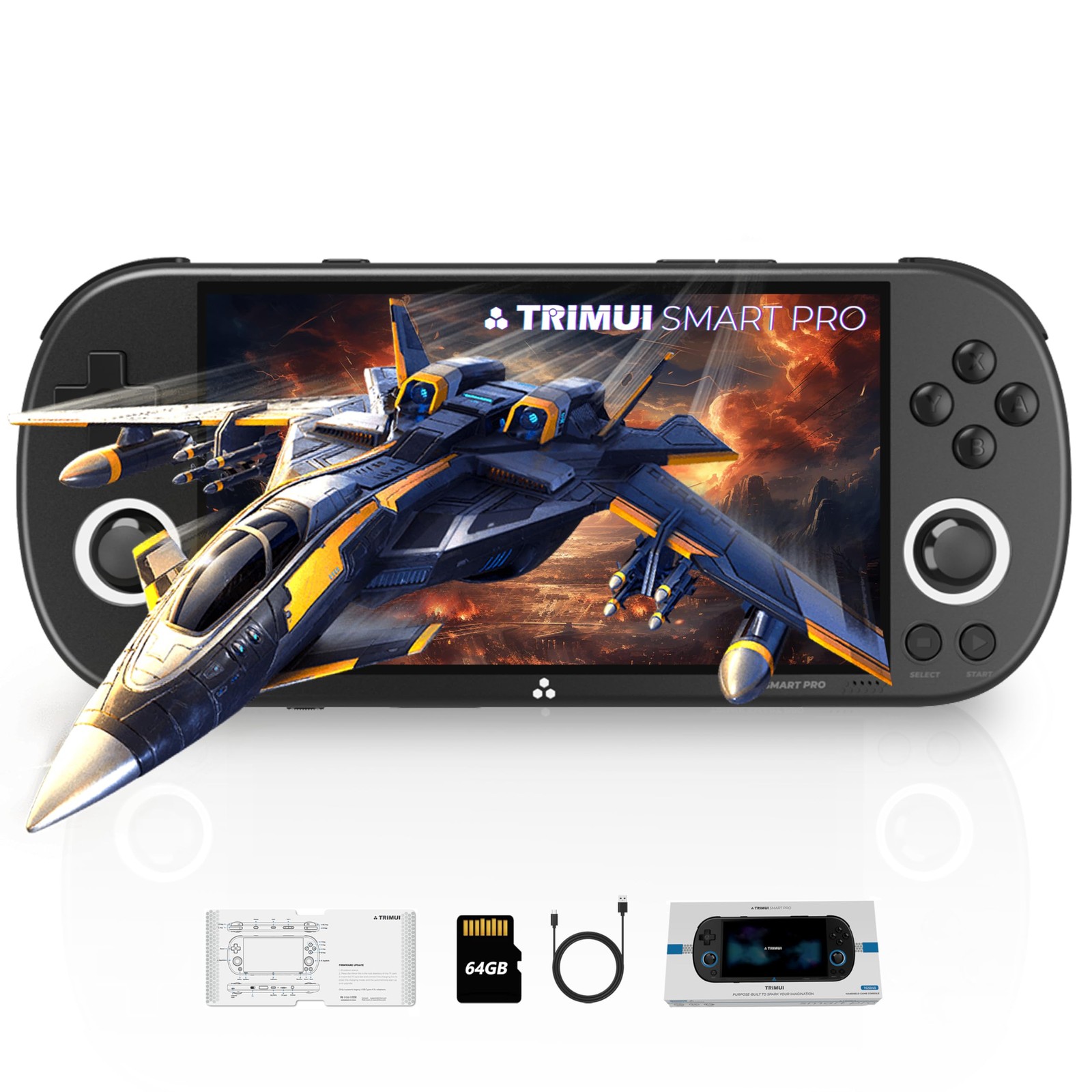 Levhorzn Trimui Smart Pro Handheld Game Console, Retro Hand Held Video Gaming…