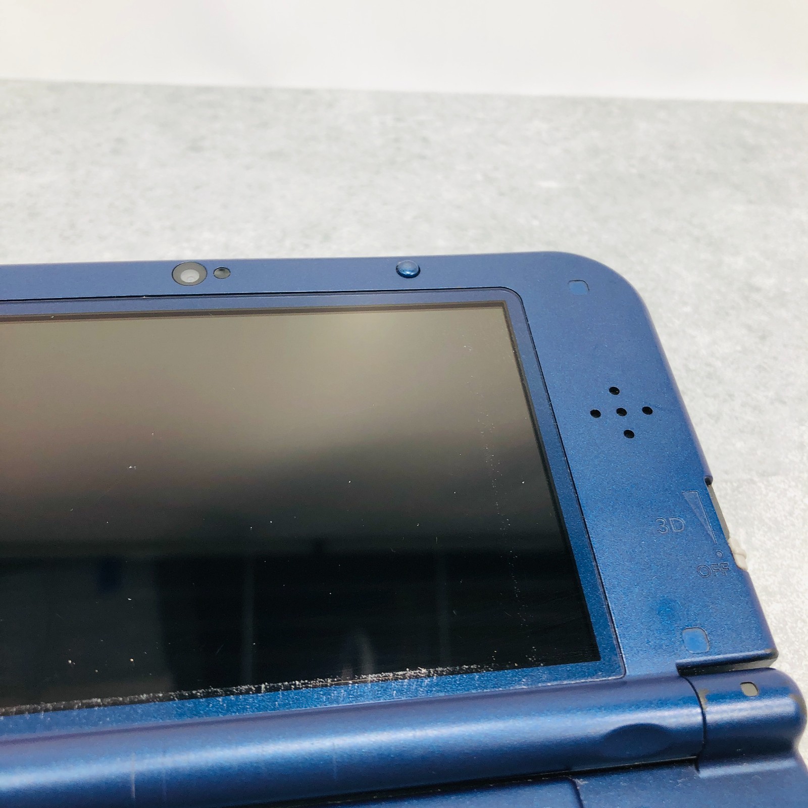 [EX+1] New Nintendo 3DS LL XL Metallic Blue console NTSC-J RED-001 26-06-26
