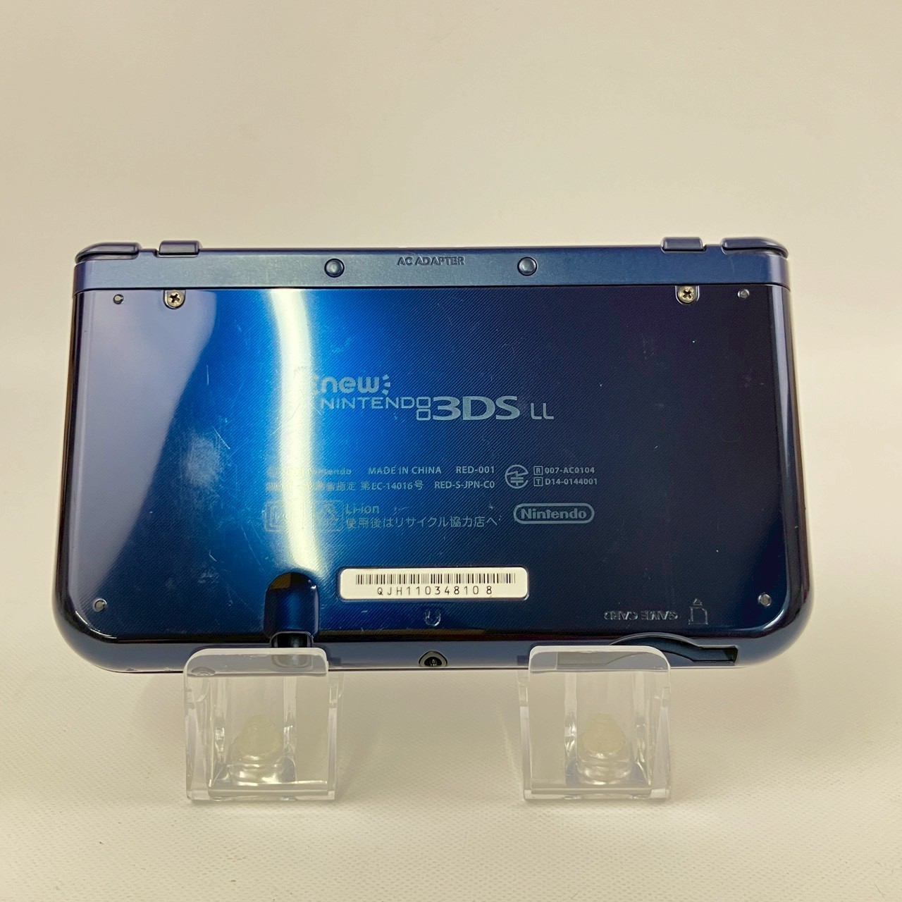 Nintendo new 3DS LL XL Metallic Blue Console Region Locked Japanese Only adc