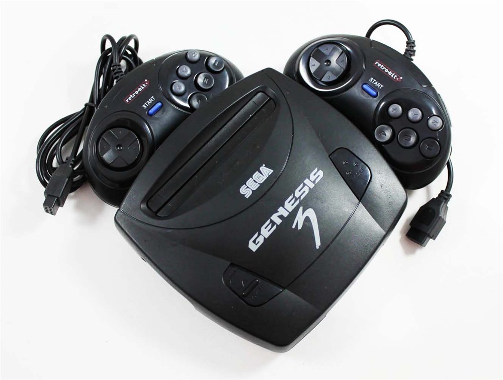 Sega Genesis V3 System w/ 2 Controllers – Discounted Console