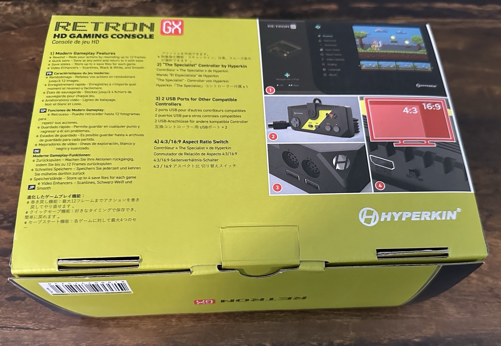 TurboGrafx-16 and PC Engine Hyperkin RetroN GX Retro HD Gaming Console RetronGX