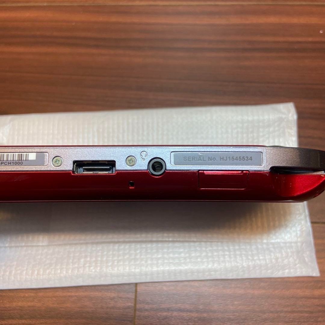 PSVita 1000 Cosmic Red Console 3686 From Japan