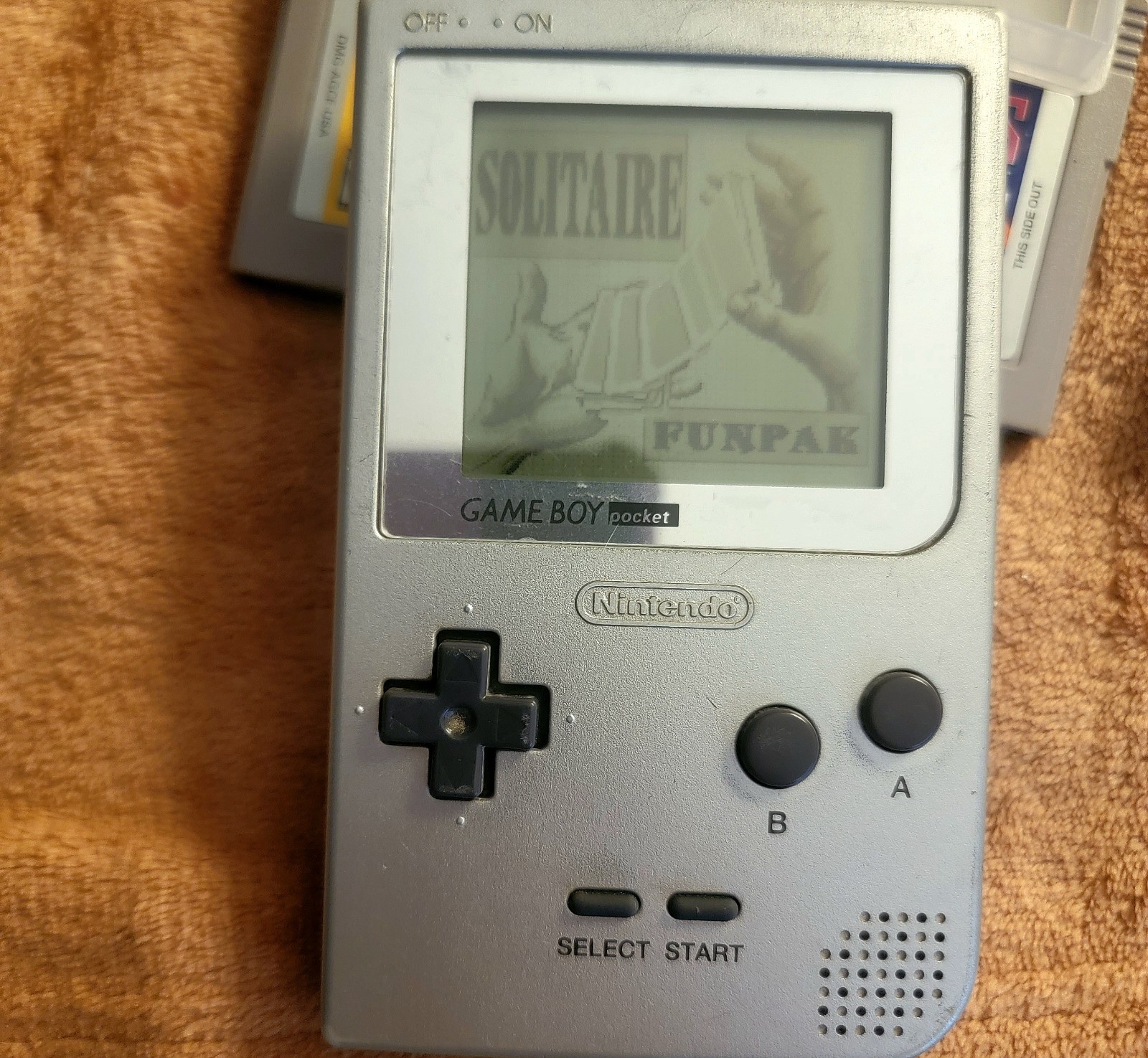 Nintendo Game Boy Handheld System and 5 games, Includes Galaxia and Tetris