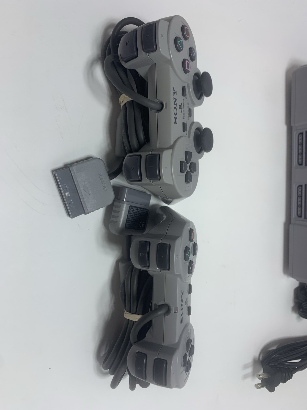 🔥PlayStation 1 PS1 Console SCPH-5501, 2 Sony Controllers, GTA 2 Game, & Cords