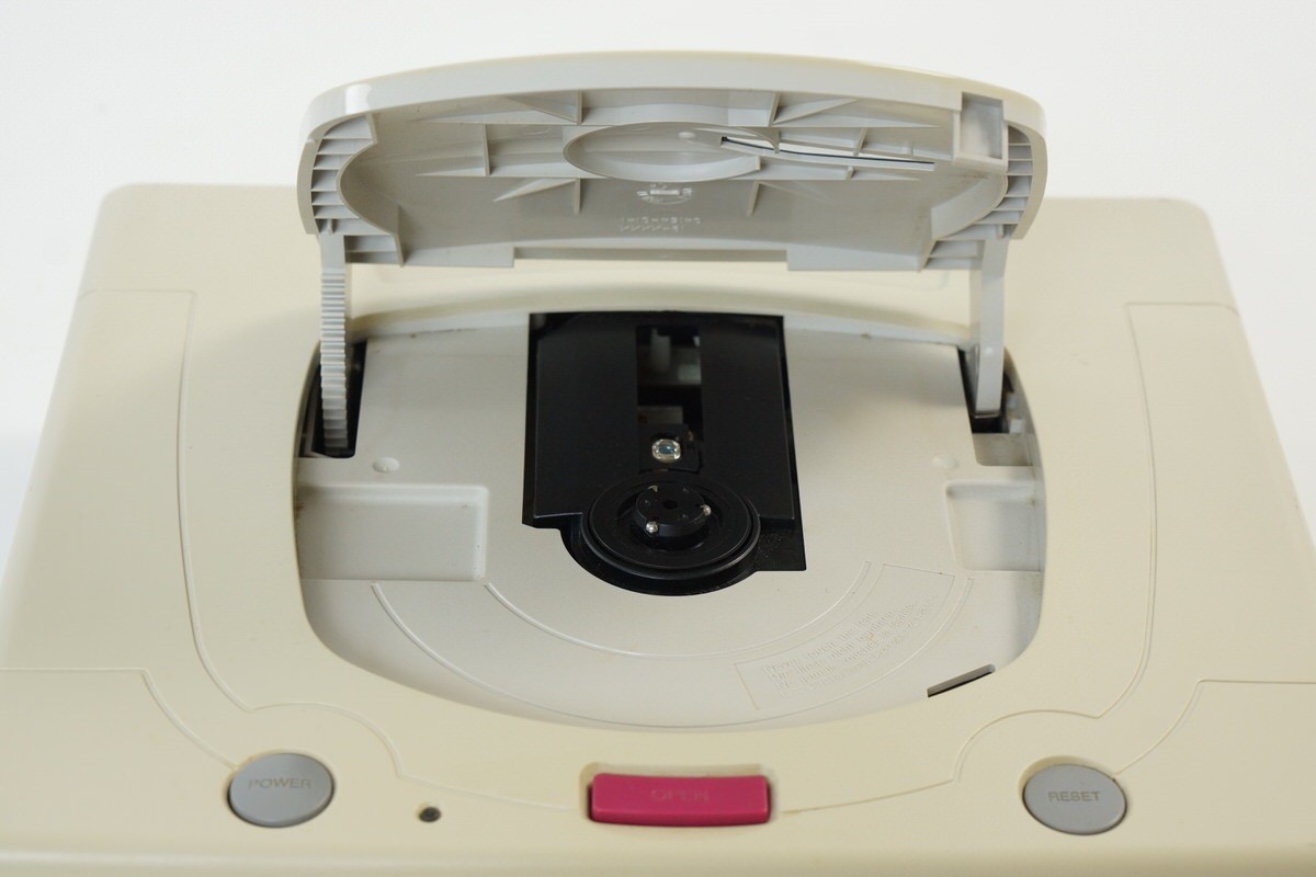 Sega Saturn Console -System Only- WHITE HST-3220 Tested NTSC-J B64016644
