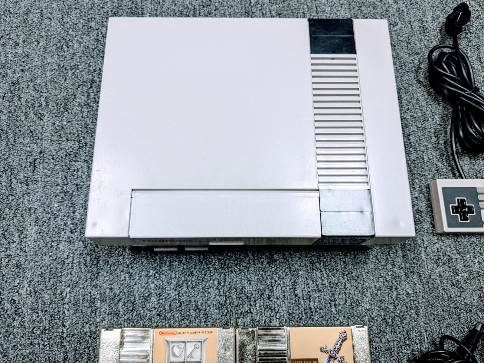 Nintendo Entertainment System NES Original Zelda I & II Set New 72 Pin!