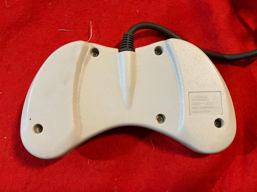 Sega Saturn white HST 3200 tested and working