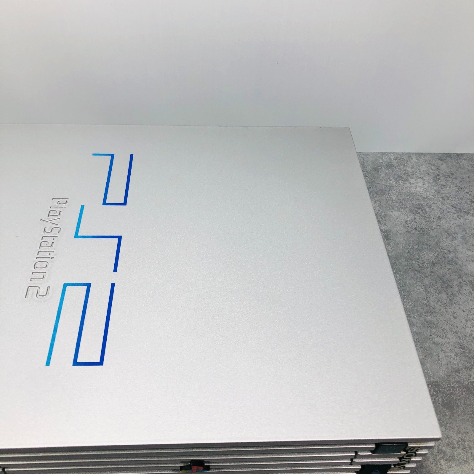 [Ex+5] Sony PS2 / Playstation PS 2 SCPH 39000 Silver Console NTSC-J Japan 06-37