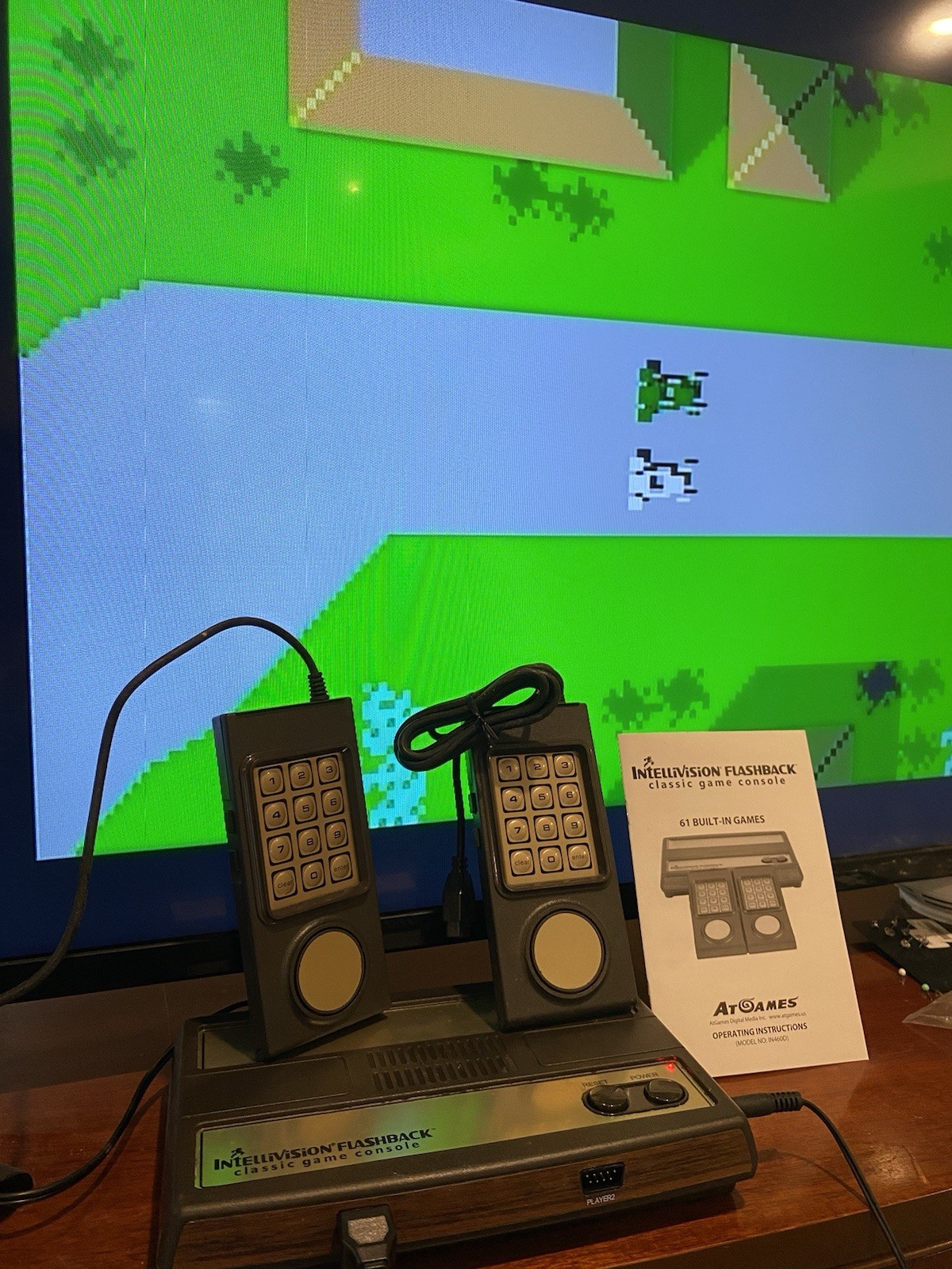 INTELLIVISION Flashback Classic Console 61 Games Complete With Box Tested!
