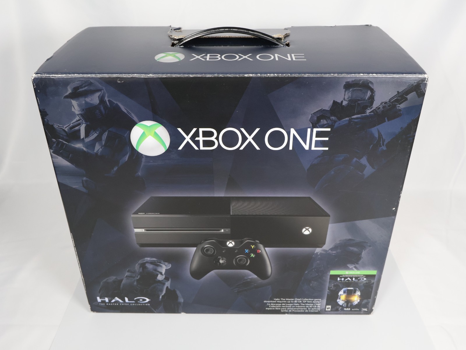 Xbox One Halo Master Chief Limited Edition Console In Box + Resident Evil 2 +1
