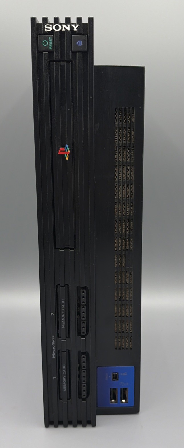 Sony PlayStation 2 Console SCPH-3001 R Near Mint Cosmetic Powers On Black Screen