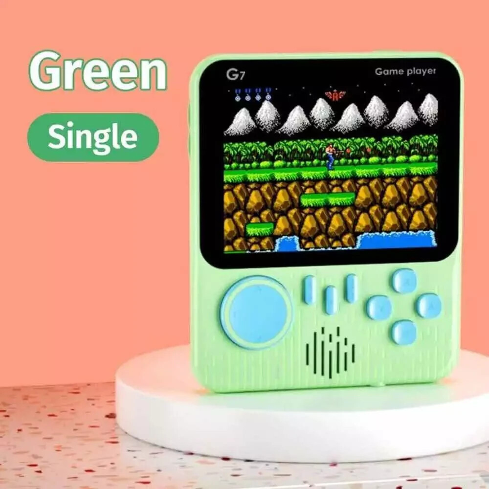 3.5″ Retro Handheld Console | 600 Built-in Games | Rechargeable Portable Toy