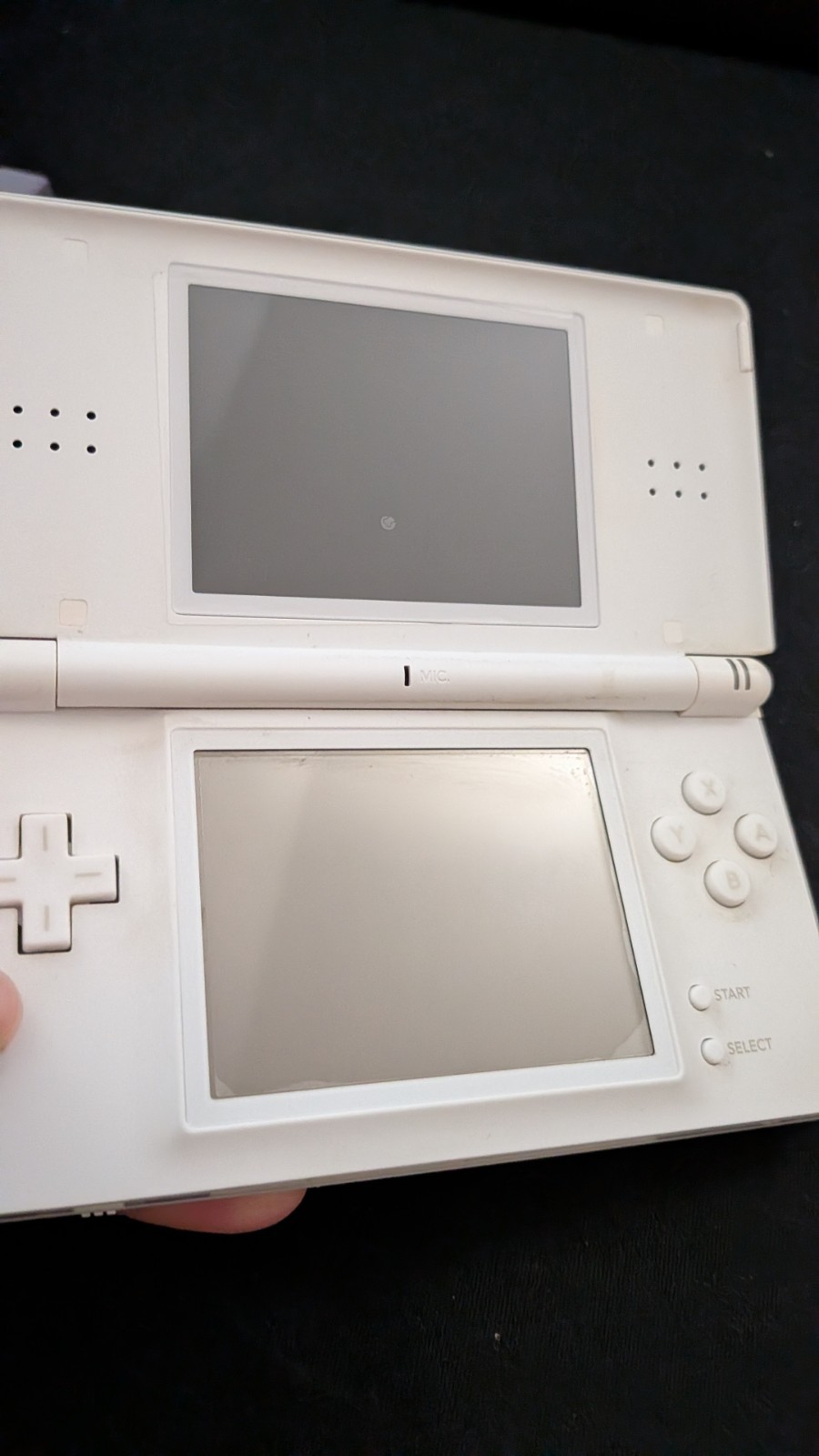 Nintendo DS Lite Polar White, Handheld Gaming System, USG-001 Tested