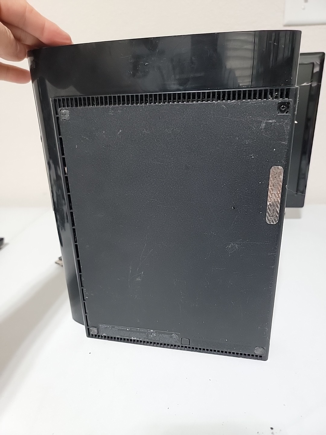 Sony PS3 Super Slim CECH-4001B Console 250GB FOR PARTS/REPAIR SOLD AS IS