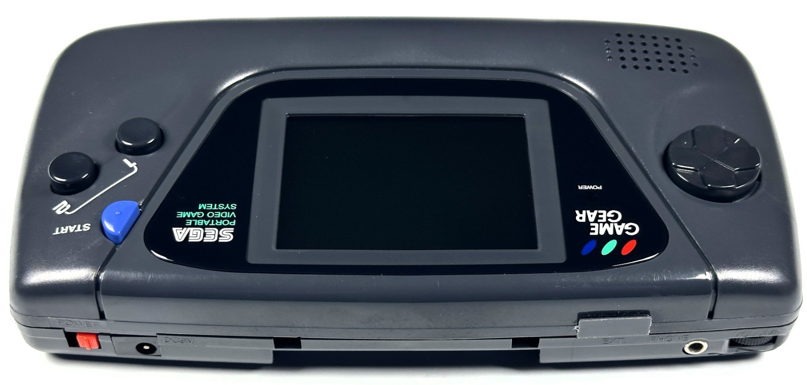 ❤️ SEGA Game Gear Console RECAPPED w CERAMIC SMD Caps, Glass Lens + Video Game