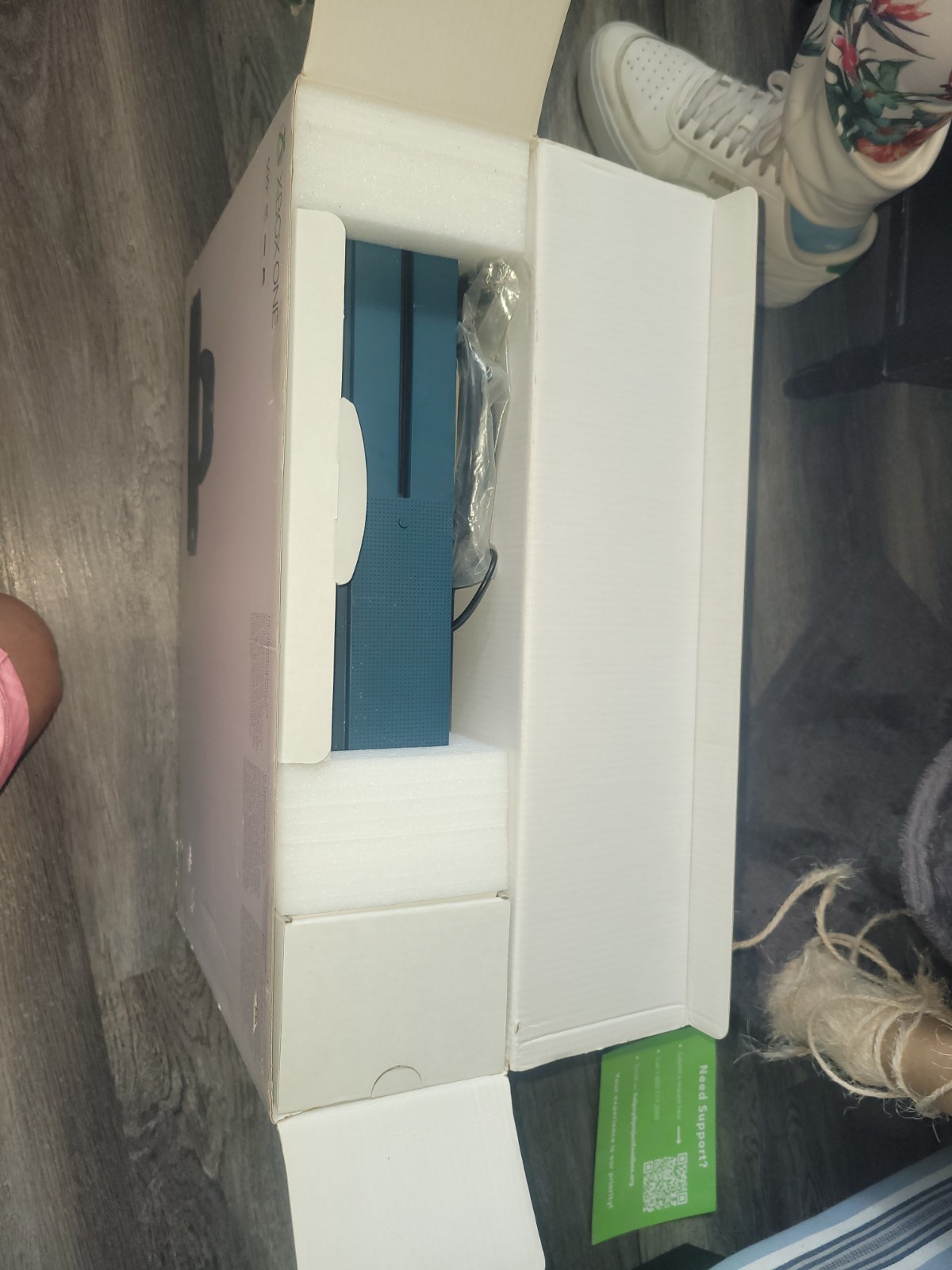 Microsoft Xbox One S Blue Console 500GB 4K UHD HDMI Connectivity