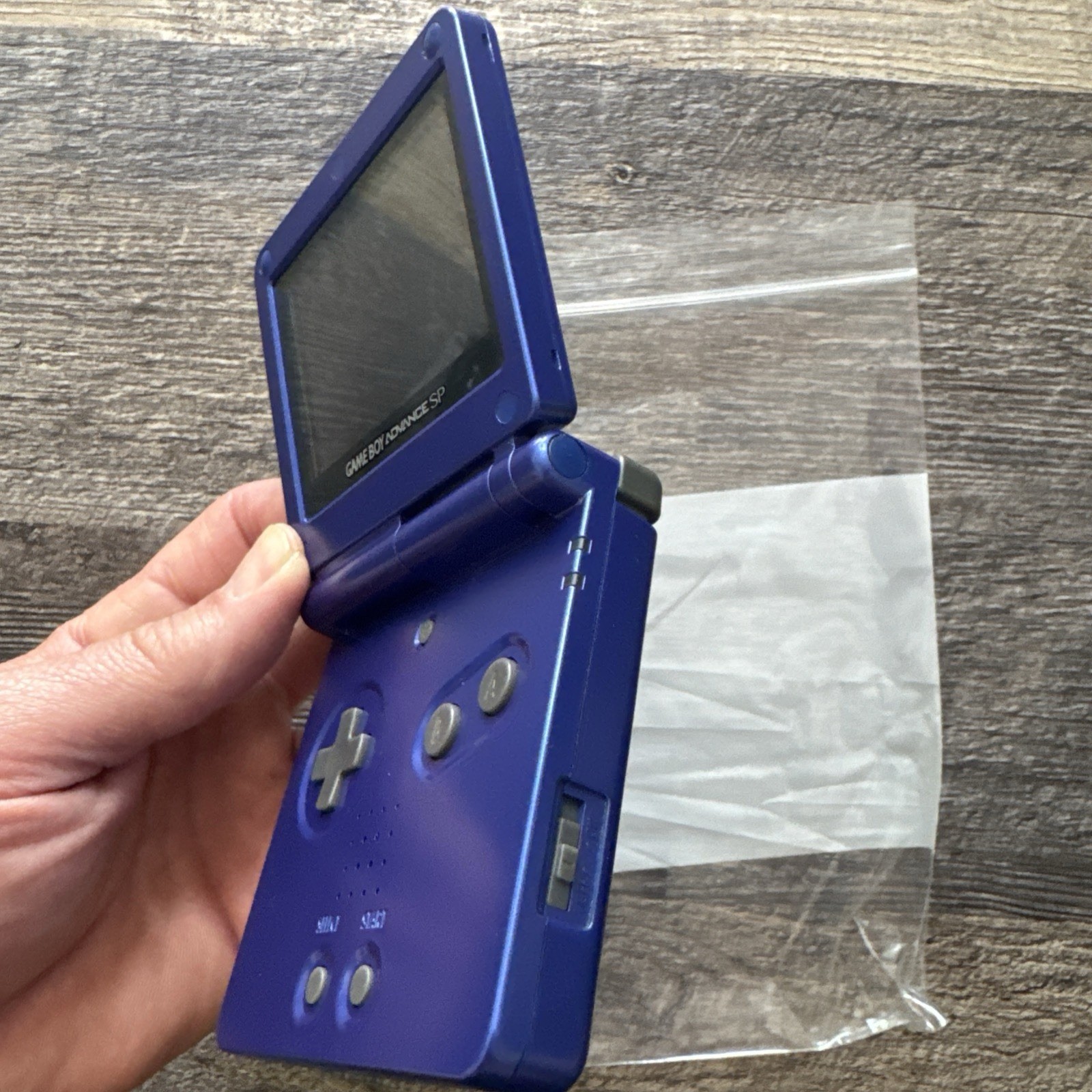 Nintendo Game Boy Advance SP Console – Cobalt Blue – Tested W/ Charger Clean