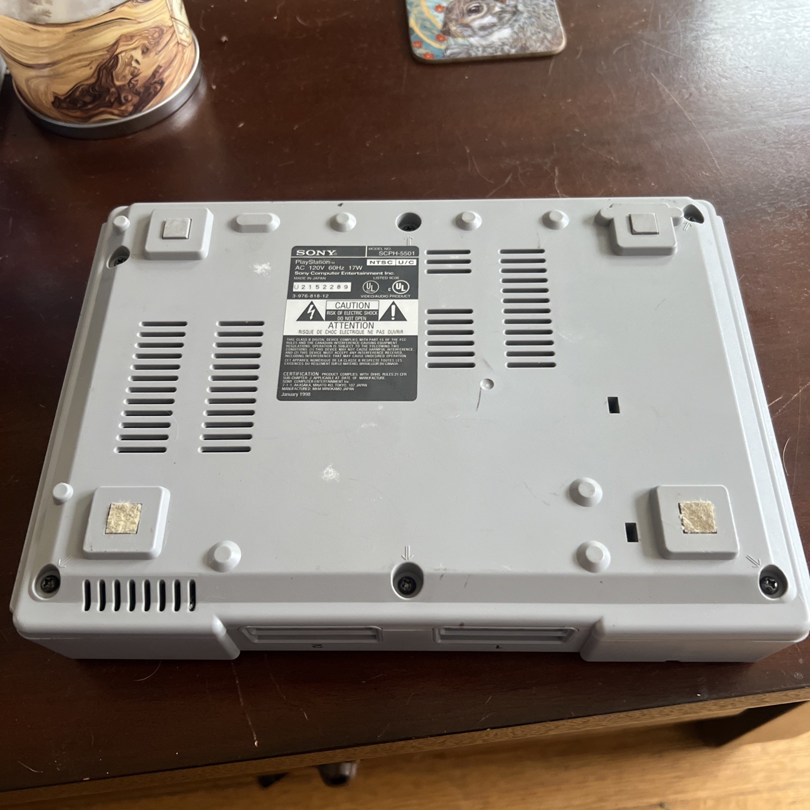 Sony PlayStation 1 Game Console – Gray