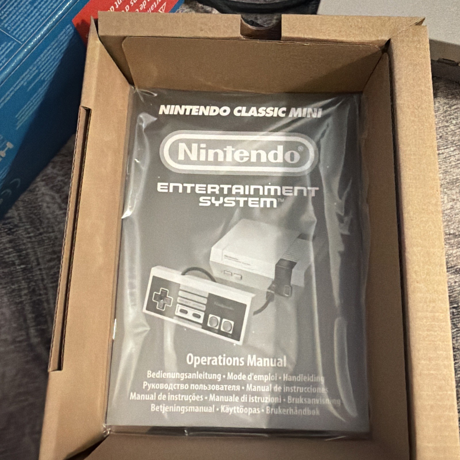 EU Nintendo NES Mini Classic Edition HDMI Console with 30 built-in Games Genuine