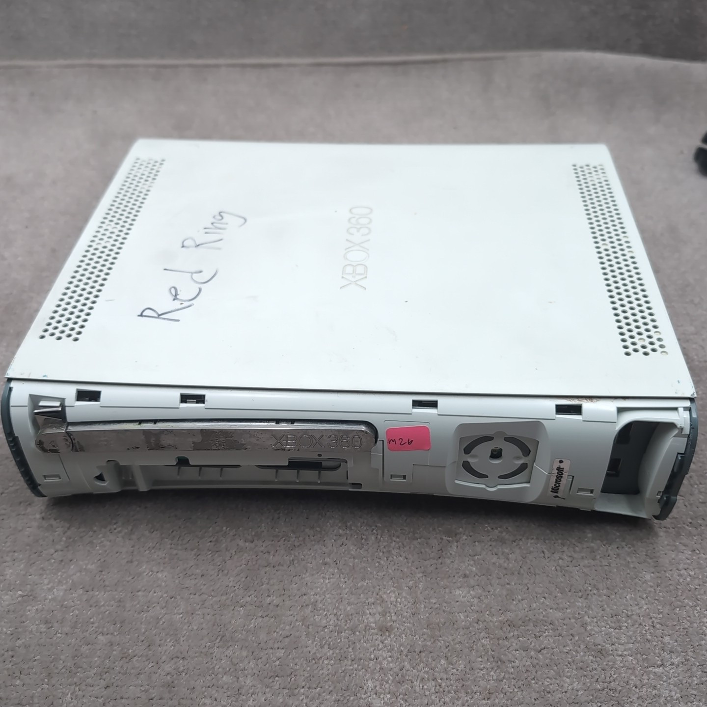 Microsoft Xbox 360 Game Console Hdmi for Parts/Repair Red Ring