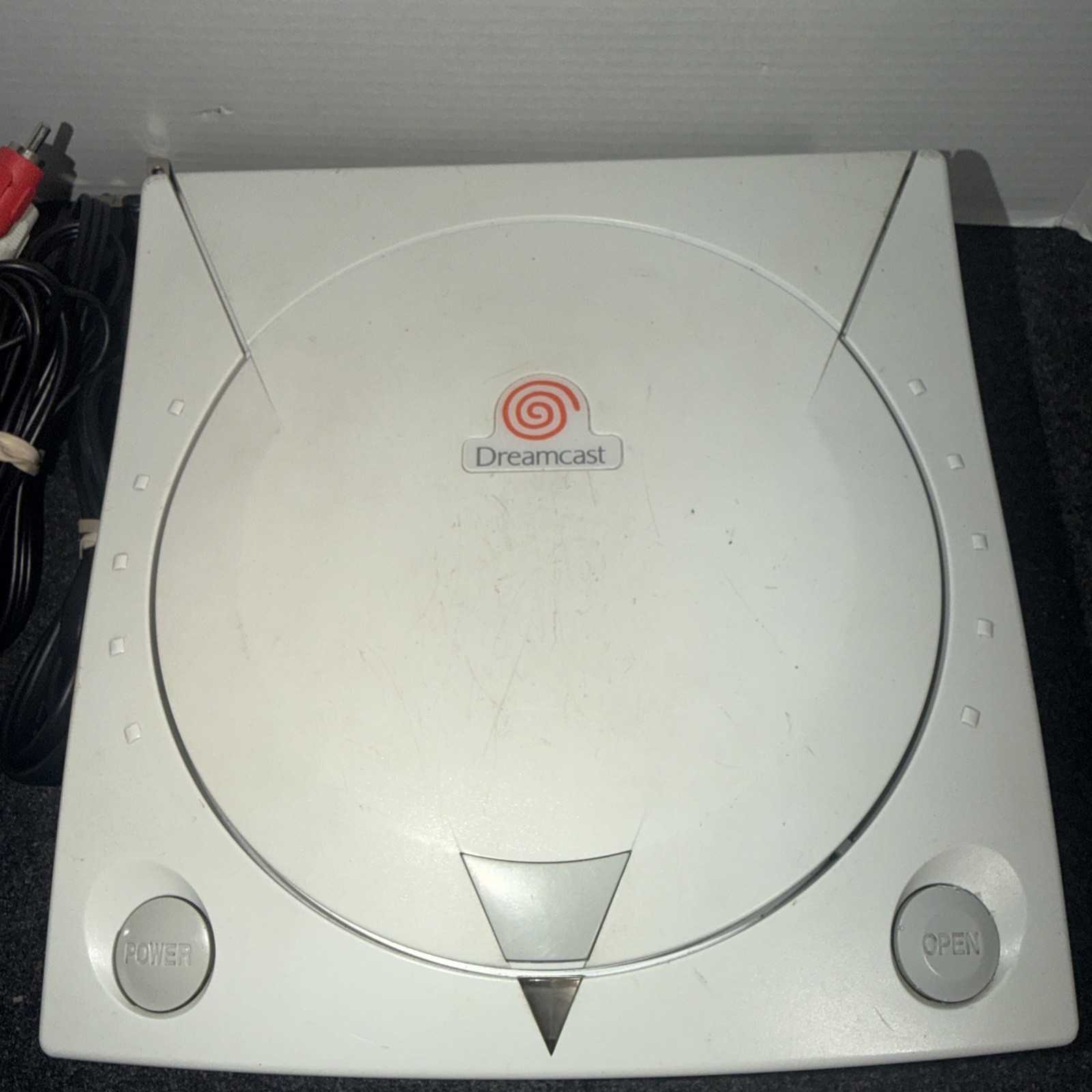 Sega Dreamcast Bundle – Console/Controller AV & power Cables – Tested Working