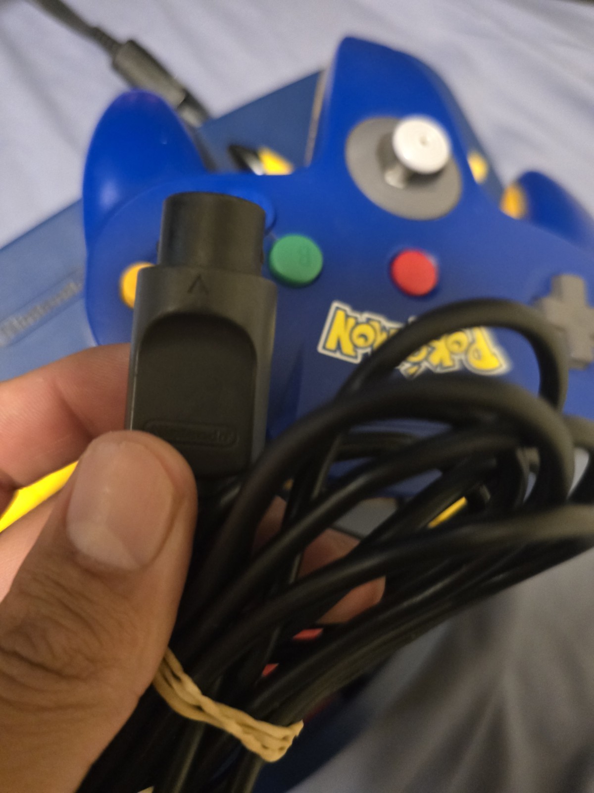 Nintendo 64 Pokemon Edition Pikachu Console W/Oem Controller US Model Authentic
