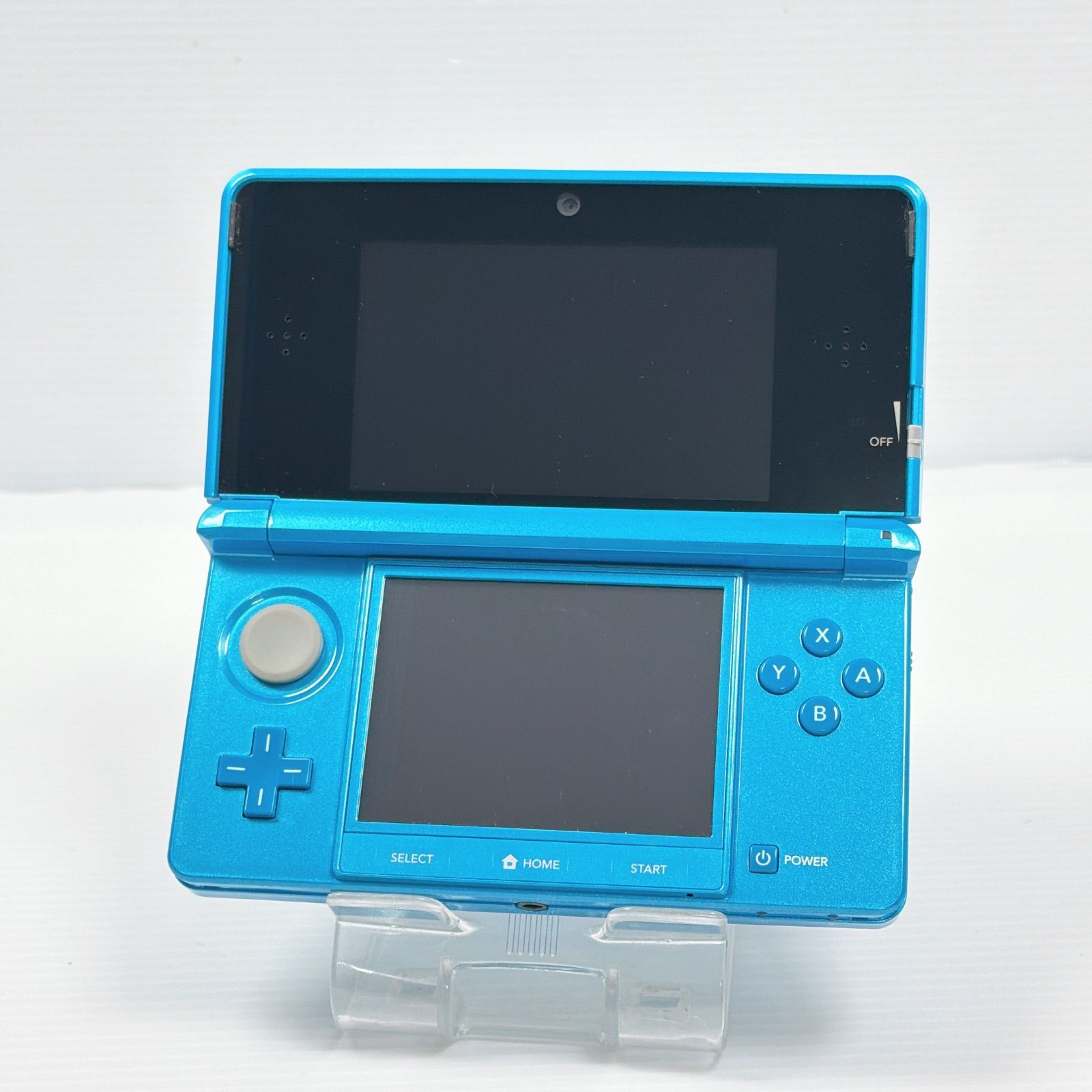 Nintendo 3DS Light Blue Console CTR-001 Tested Working