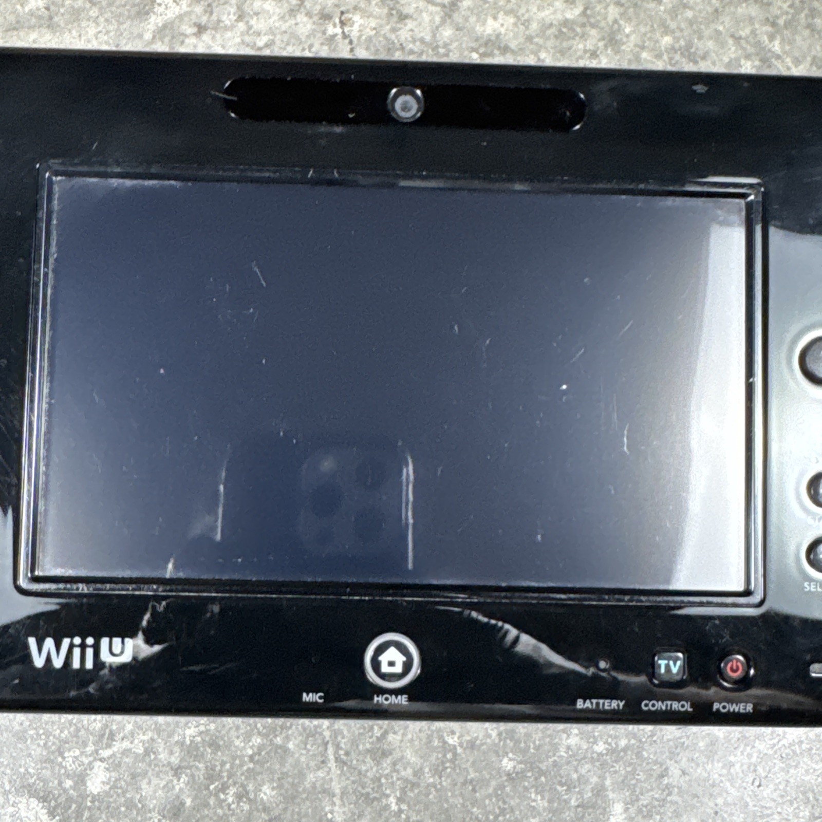 Nintendo Wii U 32GB Console (WUP-101) Gamepad Bundle + OEM Cables Tested Working