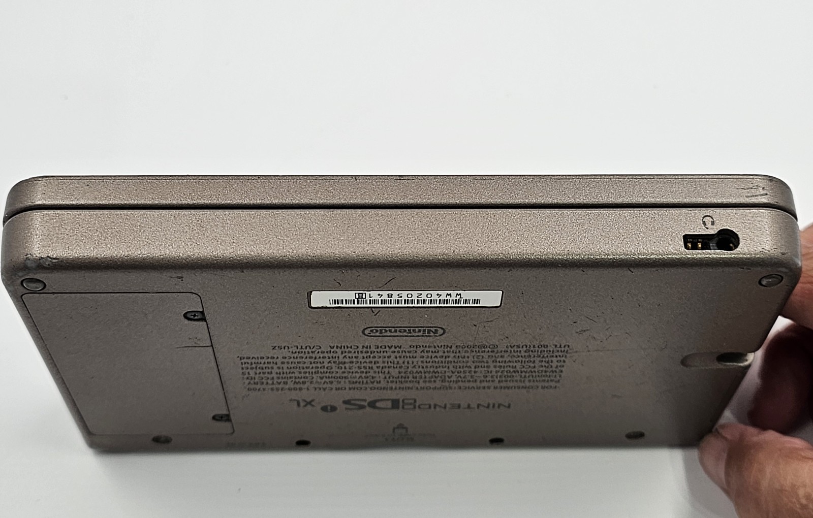 Nintendo DSi XL Bronze Brown With Original Box, Charger, Stylus Tested Works