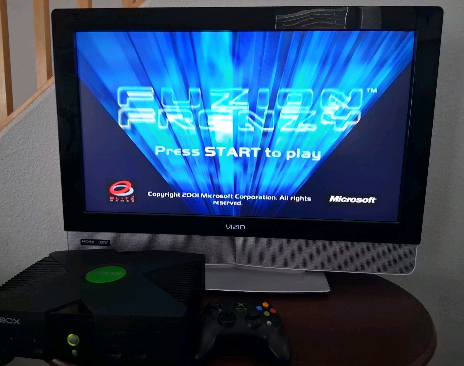 XBox OG Console Bundle with Controller, Power & AV Cables + 3 Games