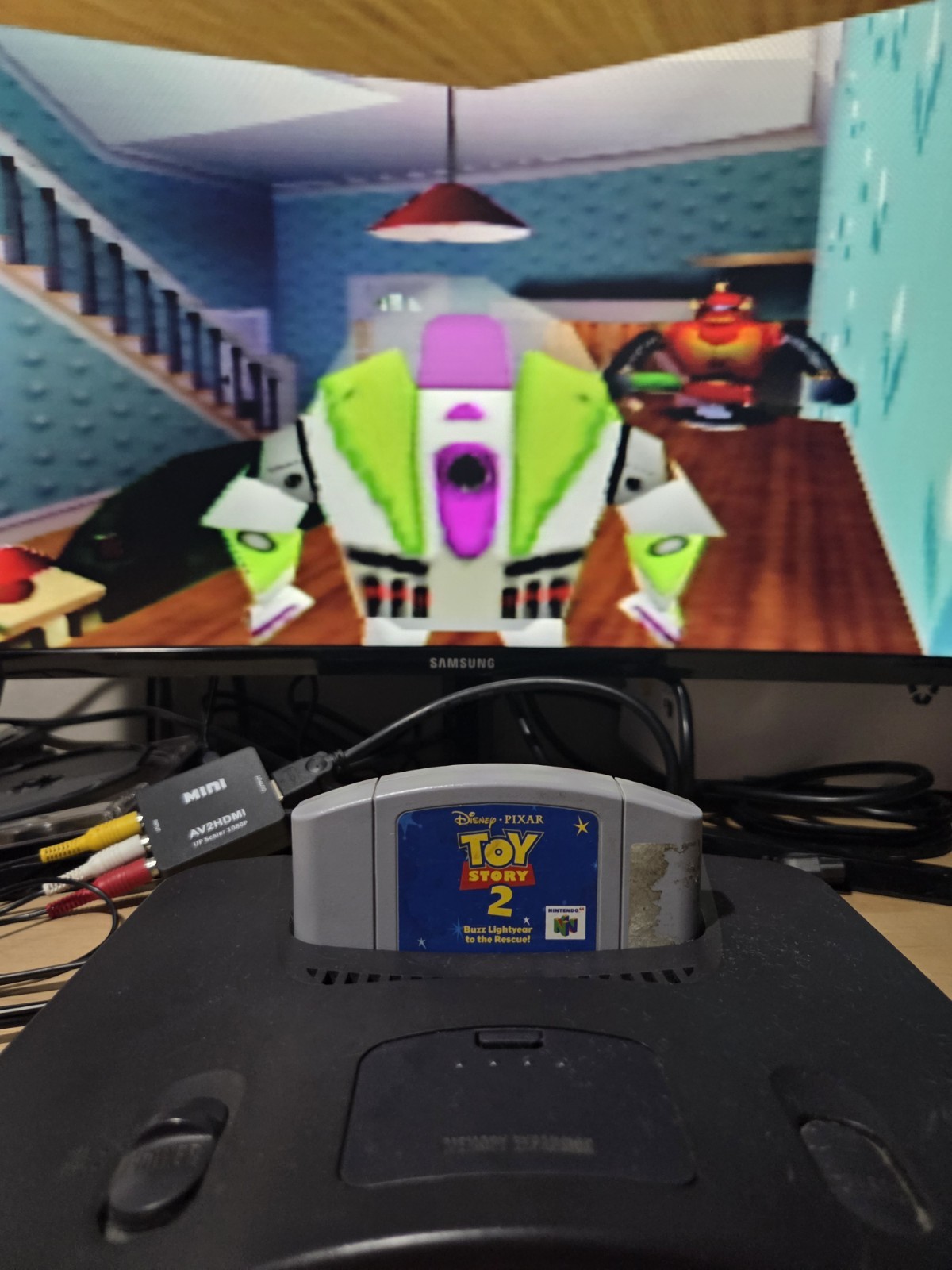Nintendo 64 System system Stuck Reset Button Works