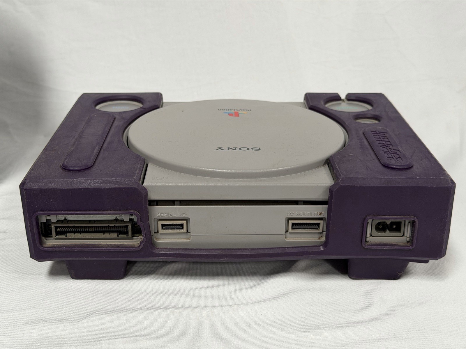 Sony PlayStation 1 PS1 Console Bundle w/ Controller SCPH-7501 W/ Cover & Case