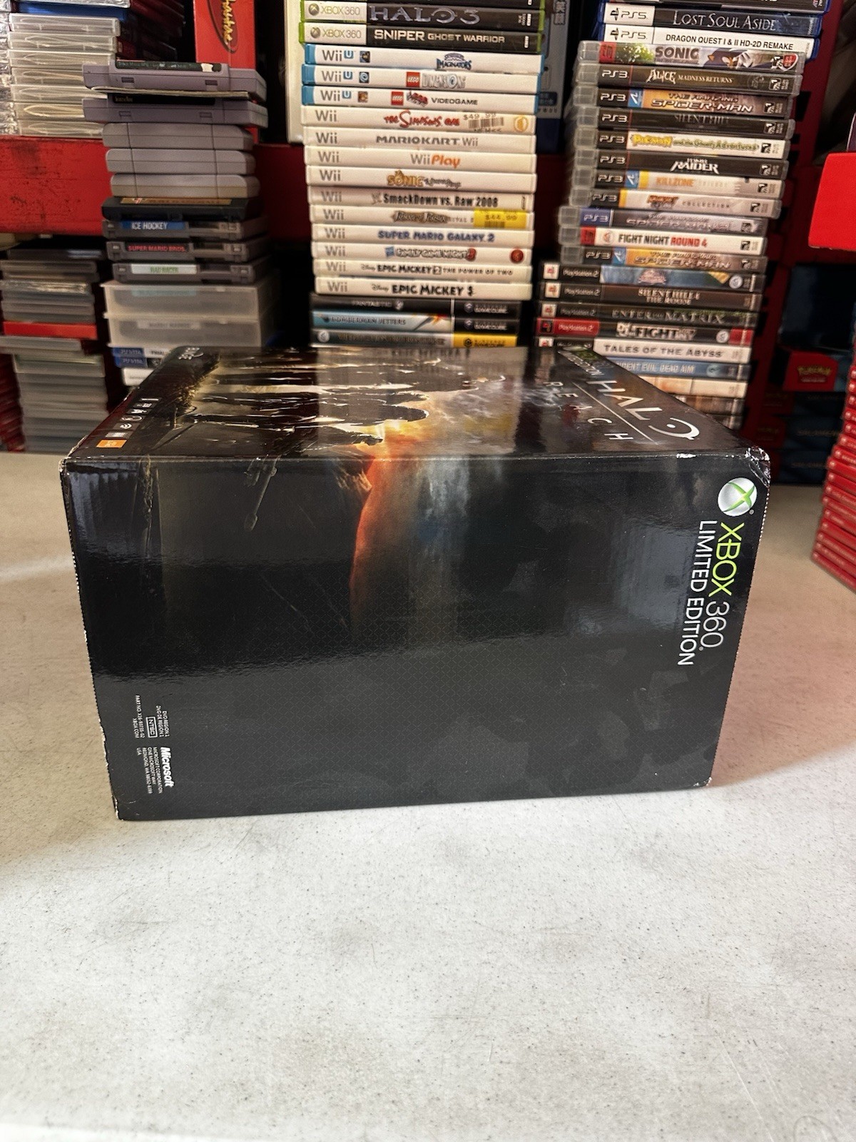 Xbox 360 Halo Reach Limited Edition Console Brand New In Box. Factory Sealed.