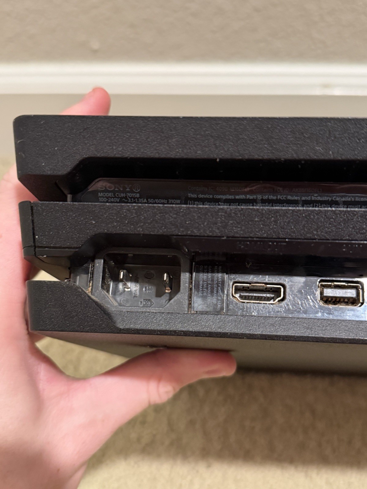Sony PS4 Pro CUH-7015B Console Only Tested Working