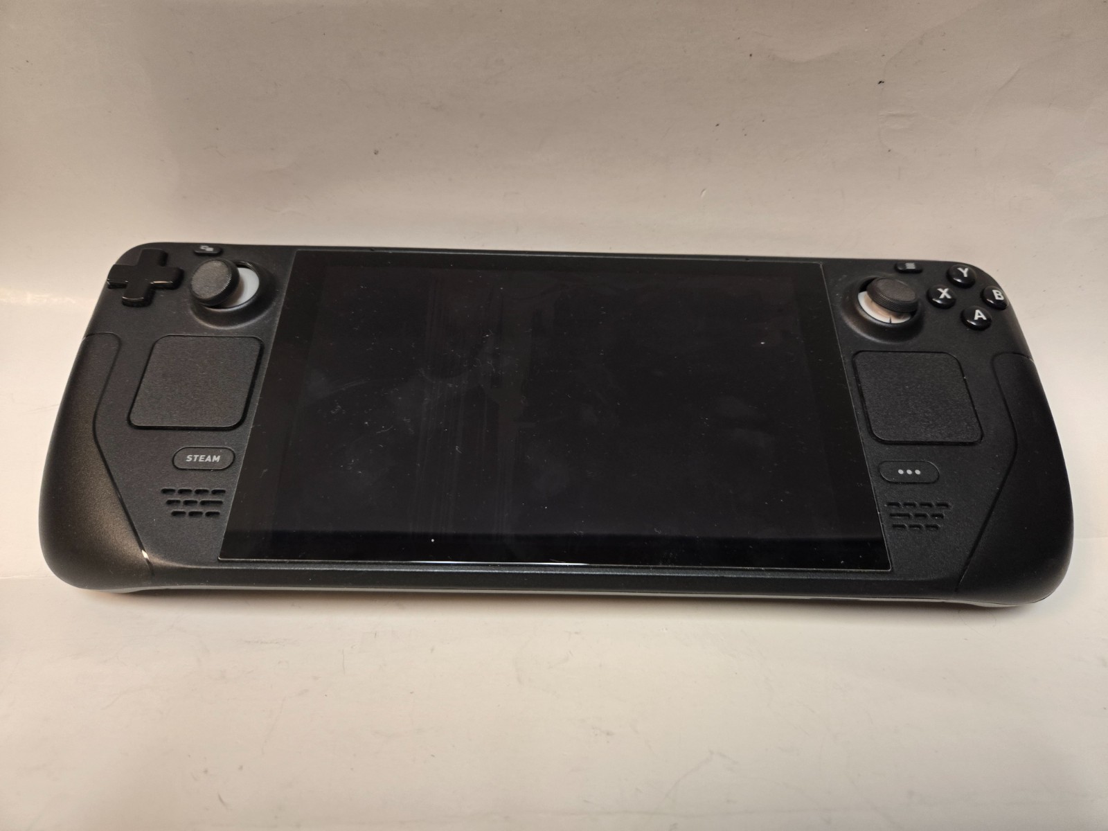 Valve Steam Deck 1010 LCD 256 GB w Case – Parts only Broken Screen & Controllers