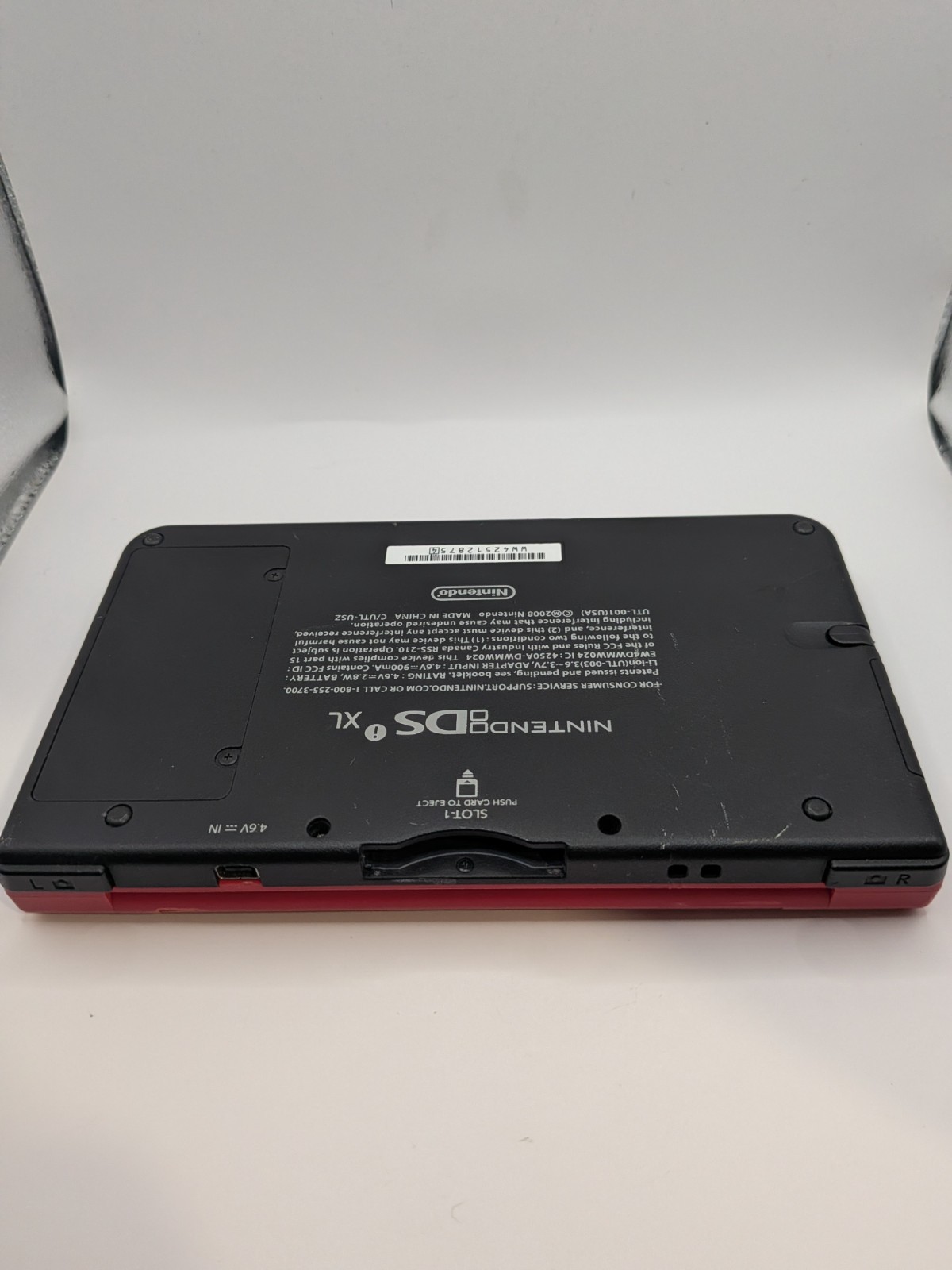 Nintendo DSi XL – Red Mario 25th – Tested & Works – Backlight Issue