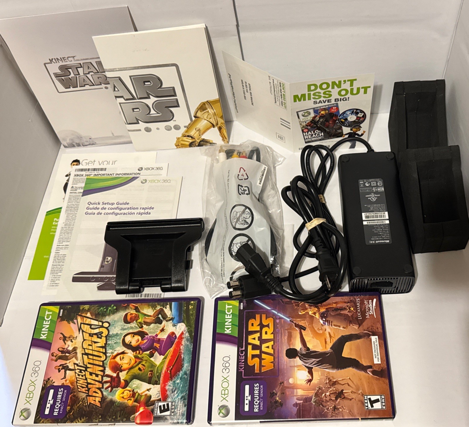 Star Wars R2-D2 Limited Edition CIB Complete Xbox 360 Matching Serial w C-3PO