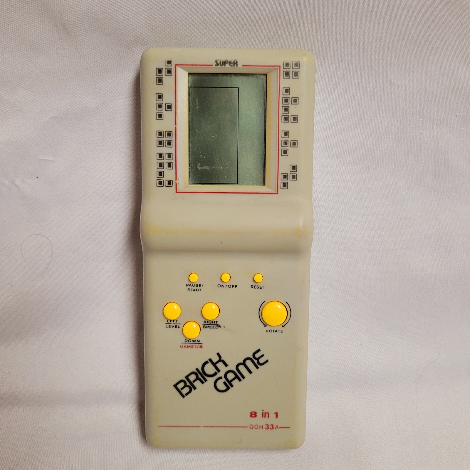 TESTED Brick Game E-88 Vintage 90’s Handheld Gaming Console retro 8 in 1 super