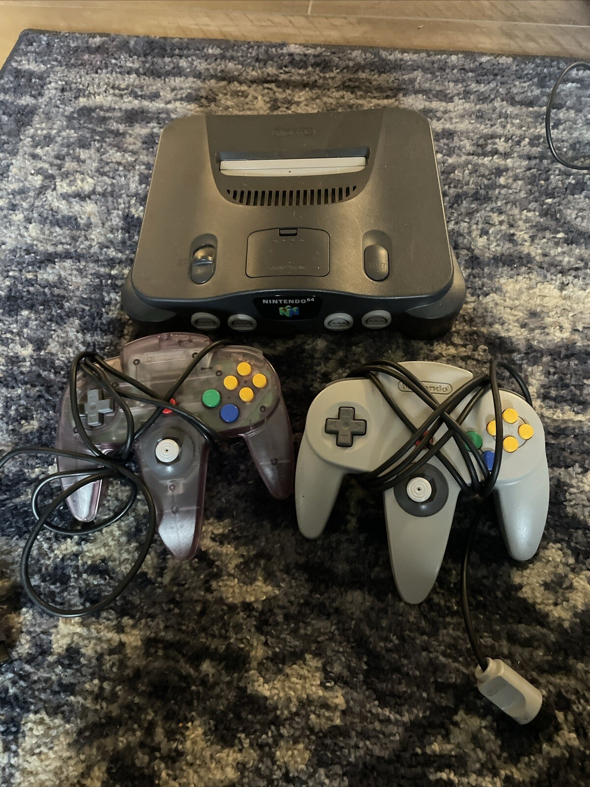 Nintendo 64 System 32MB Home Console – Charcoal Gray
