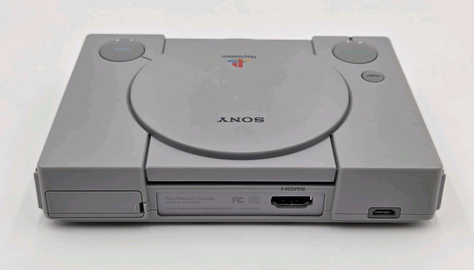 Sony PlayStation PS1 Classic Mini Console SCPH-1000R 2 Controllers Tested Works