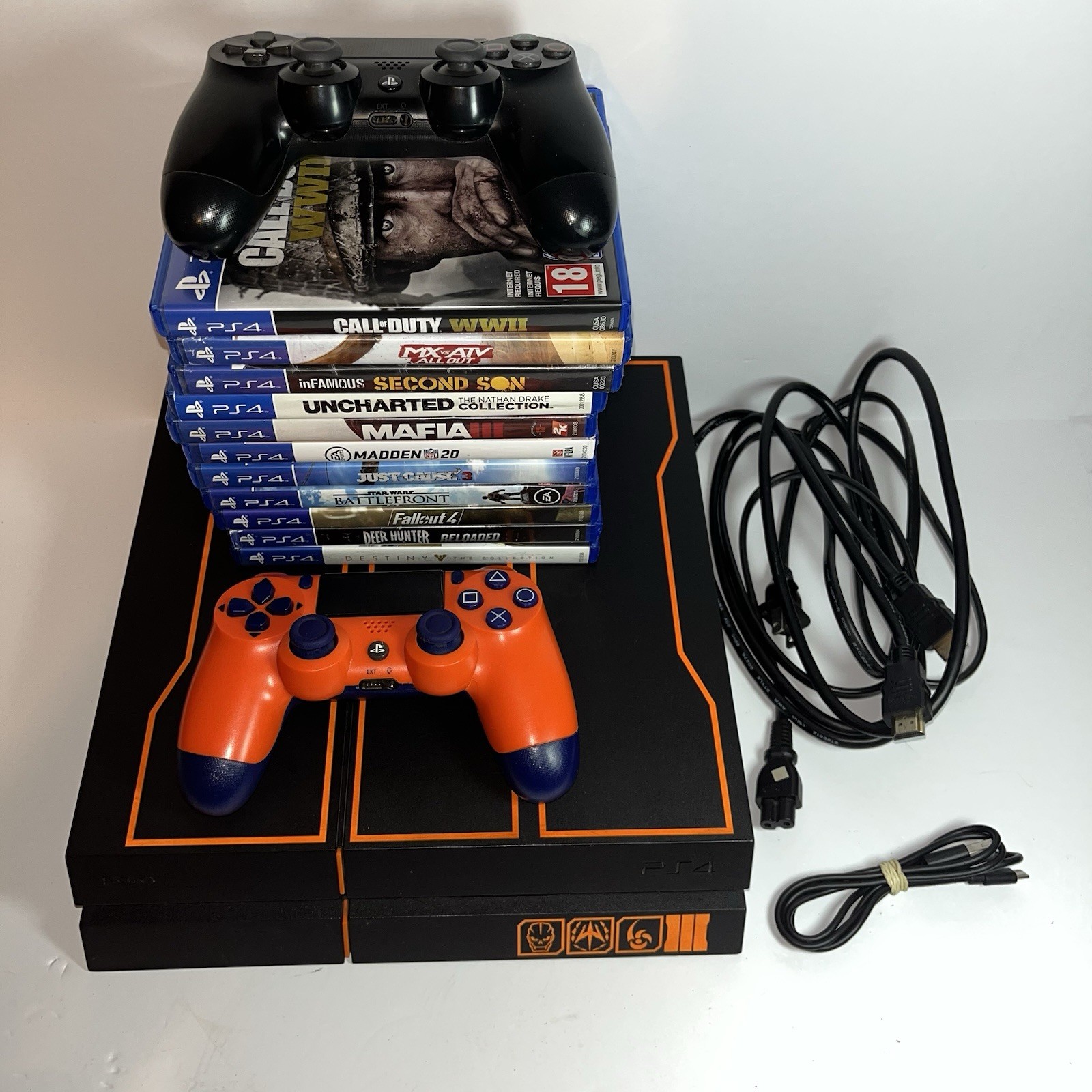 Call of Duty Black Ops 3 Edition PlayStation 4 Console CUH-1215B 1TB & 10 Games