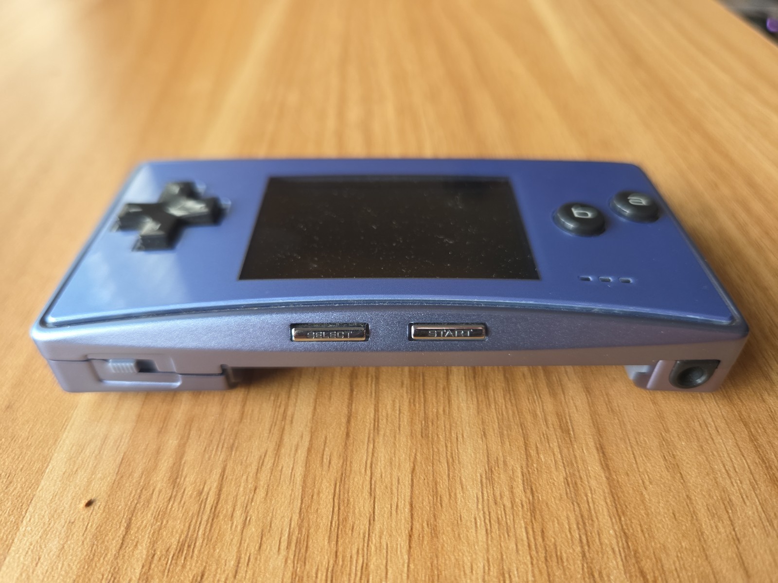 Authentic Blue Nintendo GameBoy Micro Console Great Tested W/ Charger