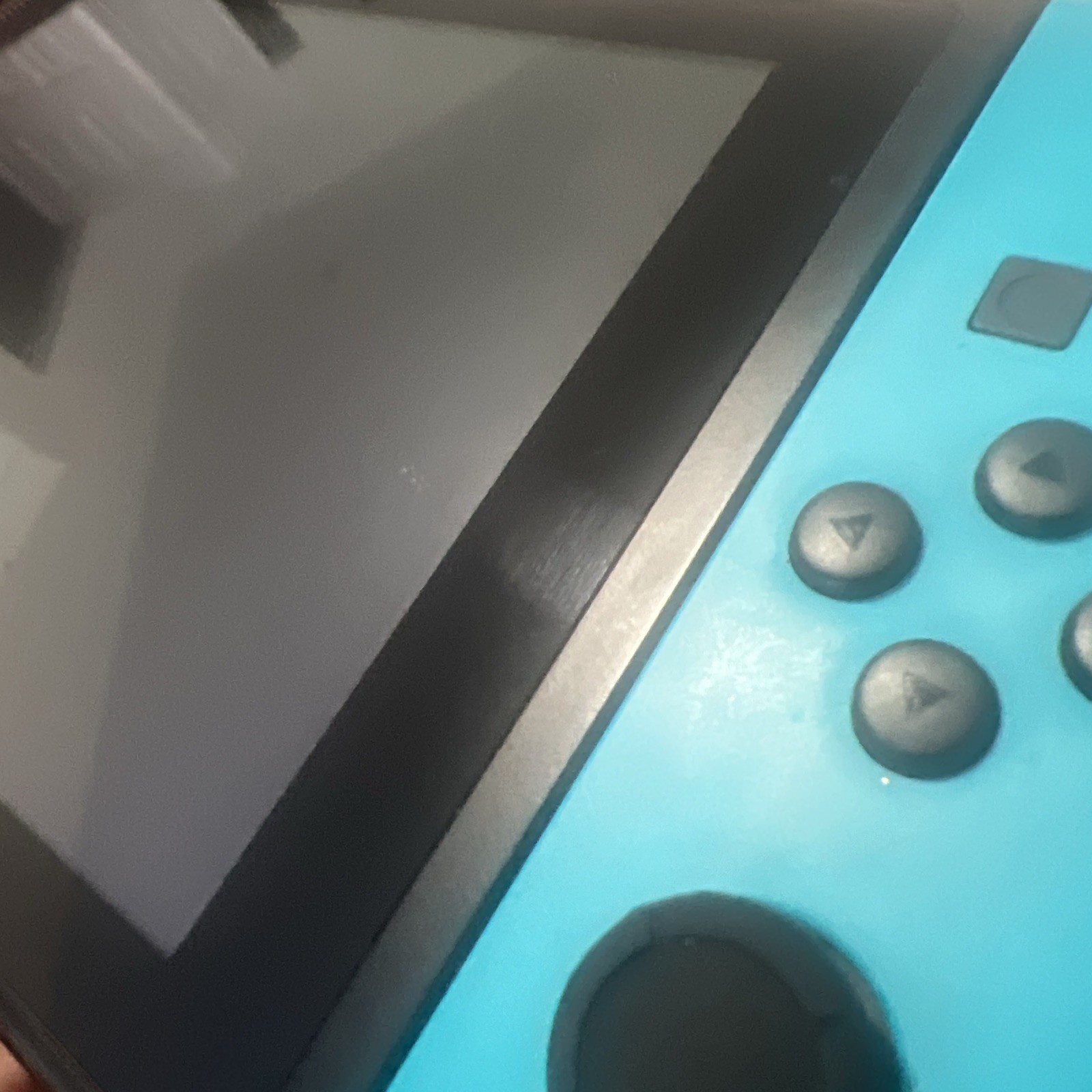 Nintendo Switch with Neon Blue and Neon Red Joy-Con (HAC-001-01) W/ Case