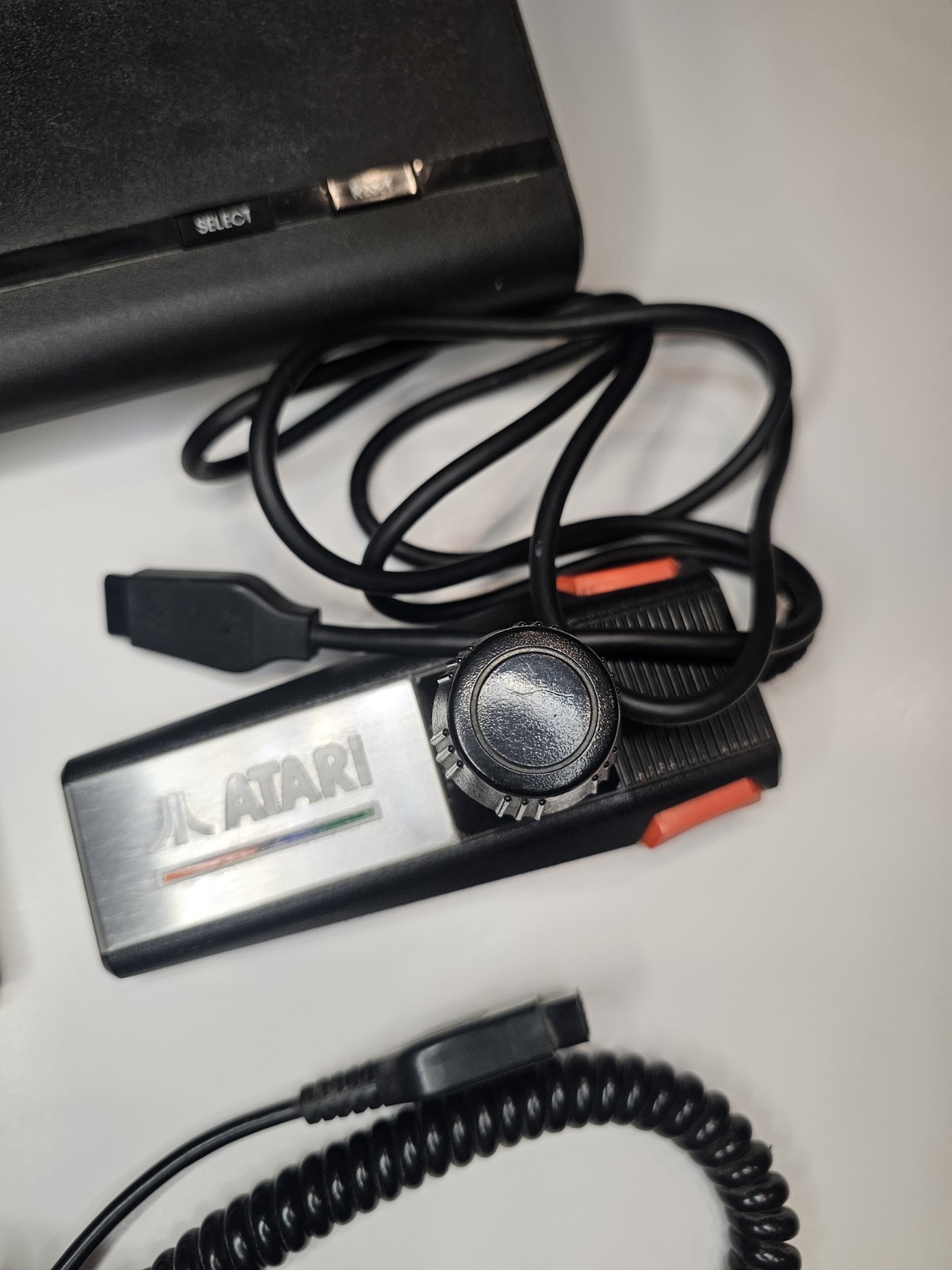 Atari 7800pro System Bundle With Controller and Games (Rampage) Tested & Working