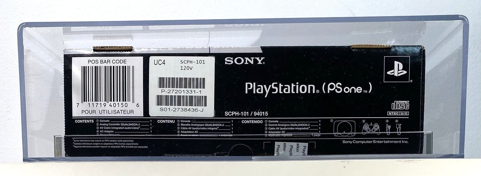 Sony PlayStation PS One 1 PS1 Console New 2002 Factory Sealed VGA 85+ TOP POP