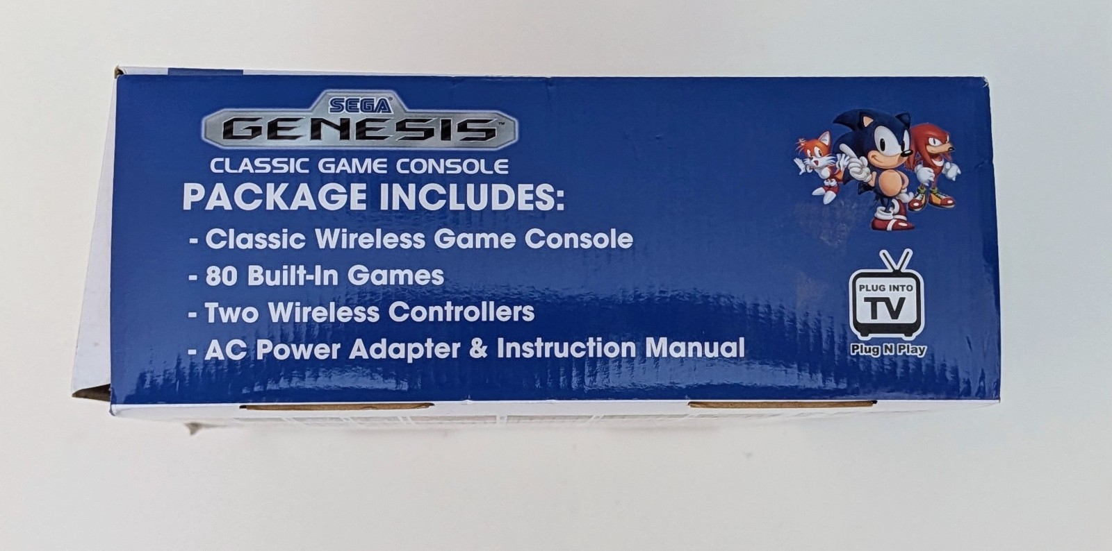 SEGA GENESIS CLASSIC MINI GAME CONSOLE WITH 80 BUILT IN GAMES 25th Ed. OPEN BOX
