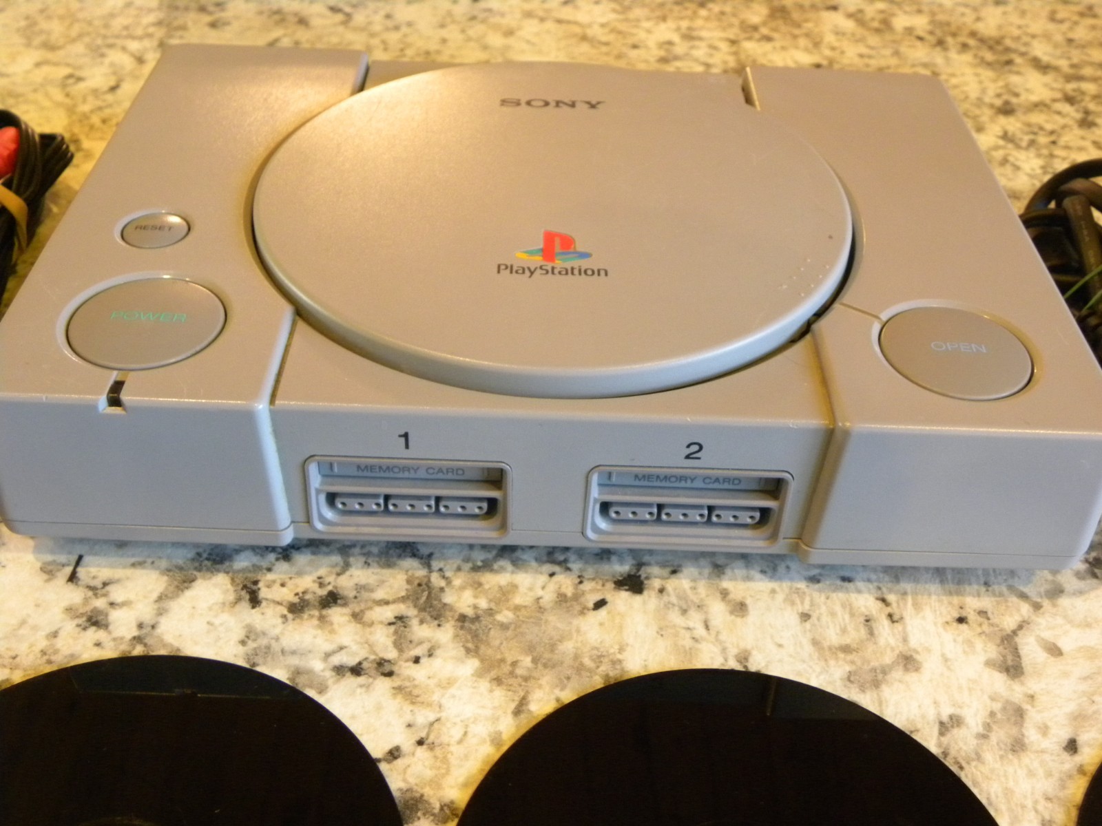 Sony PlayStation PS1 SCPH-9001 Console W/ Controller + 3 Games Tested & Working