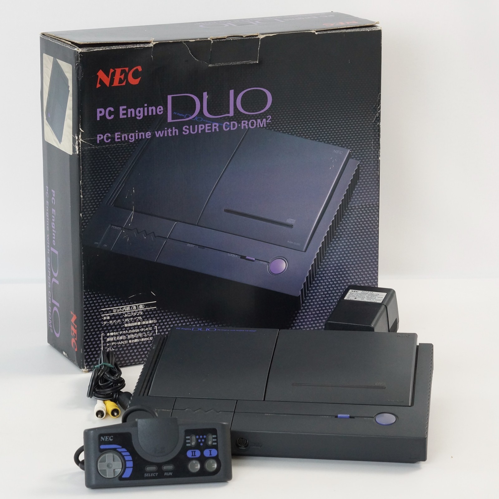PC-Engine DUO Console Boxed Tested System Grafx -Maintained- NTSC-J 22019893B