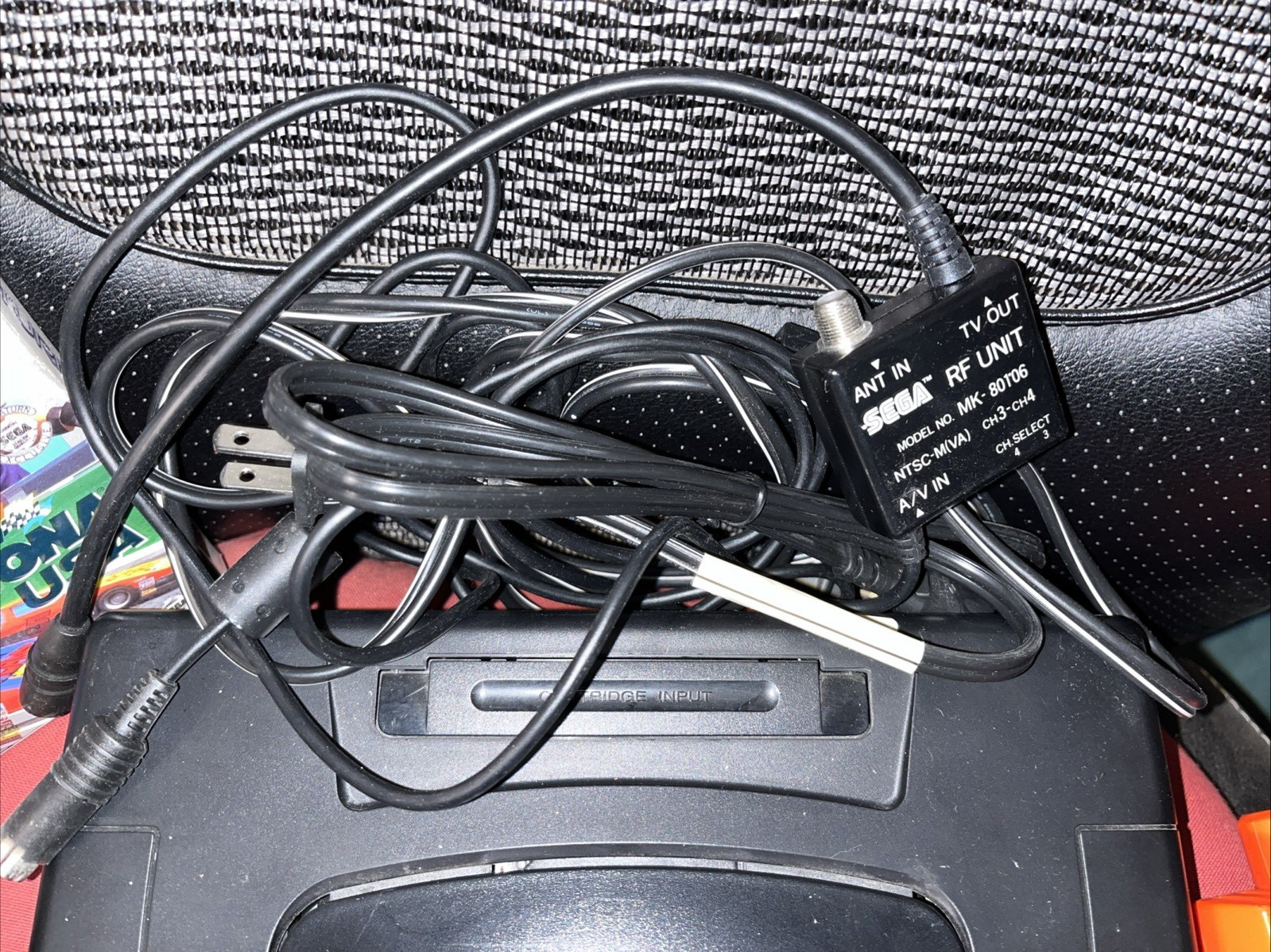 Sega Saturn MK-80000A, Controller, Not For Resale Games & Arcade Gun – TESTED
